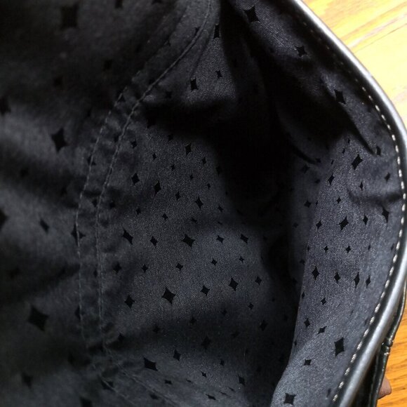 Like New Fossil Morgan Traveler Pebble Leather Black Crossbody Bag - Picture 10 of 12